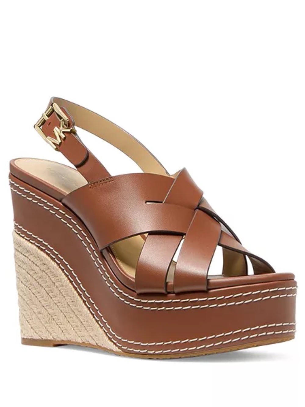 Michael Kors Nora Leather Wedge 8M